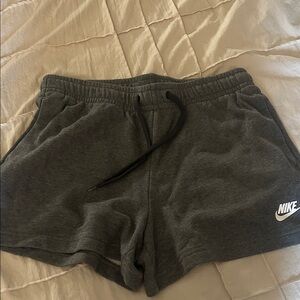 Nike Women's Charcoal Athletic Shorts